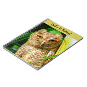 Spiral notebook Owl's it Going Notitieboek (Linkerzijde)