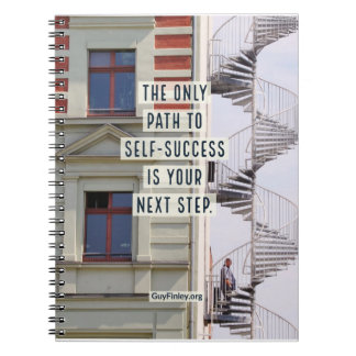 Spiral Notebook "Pad naar Succes" 16,5 cm Notitieboek