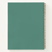 Spiral Notebook , Personalized Gift Notitieboek (Achterkant)