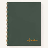 Spiral Notebook, Personalized Gift Notitieboek (Voorkant)