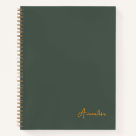 Spiral Notebook, Personalized Gift Notitieboek
