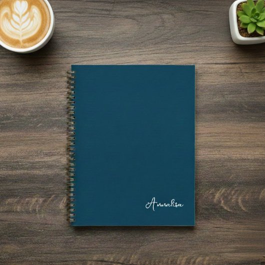 Spiral Notebook , Personalized Gift Notitieboek