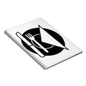 Spiral notebook plaatsen notitieboek (Rechterzijde)