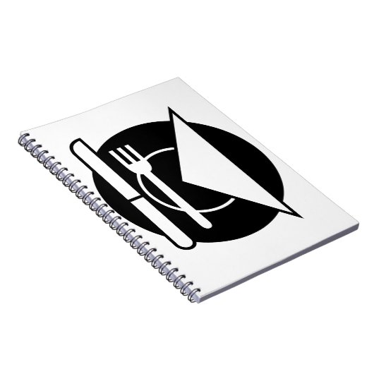 Spiral notebook plaatsen notitieboek (Rechterzijde)