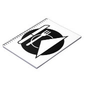 Spiral notebook plaatsen notitieboek (Linkerzijde)