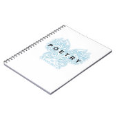 Spiral notebook - Poetry Journal Notitieboek (Linkerzijde)