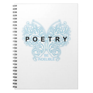 Spiral notebook - Poetry Journal Notitieboek