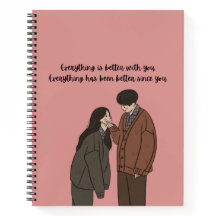 Spiral Notebook | self journal | gifts for love