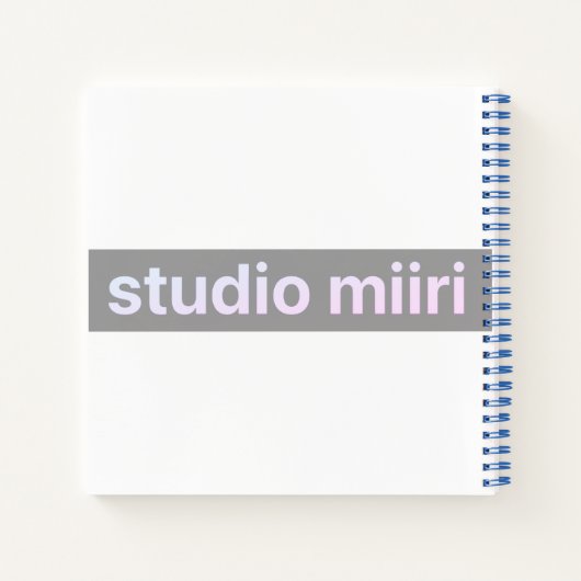 SPIRAL NOTEBOOK studio miiri Notitieboek (Achterkant)