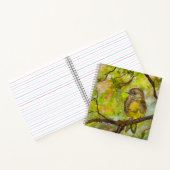 Spiral Notebook - Sweetie Bird Watercolor Notitieboek (Binnen)