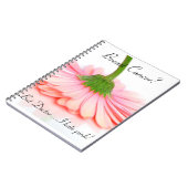 Spiral notebook voor borstkanker overleving notitieboek (Linkerzijde)