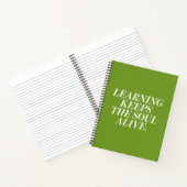 Spiral Notebook with motivational text Notitieboek (Binnen)