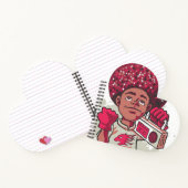 Spiral Notebook – YOUTH Power Afro & Boombox Urban Notitieboek (Binnen)