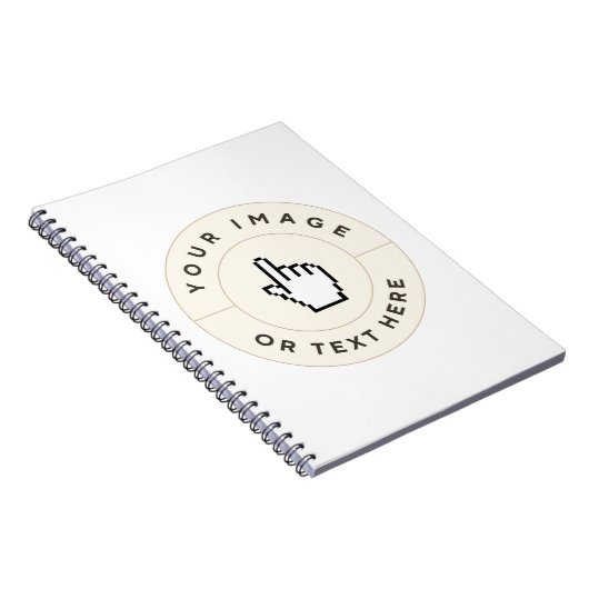 Spiral Notitieboek - Aangepast (afbeelding/tekst t (Rechterzijde)