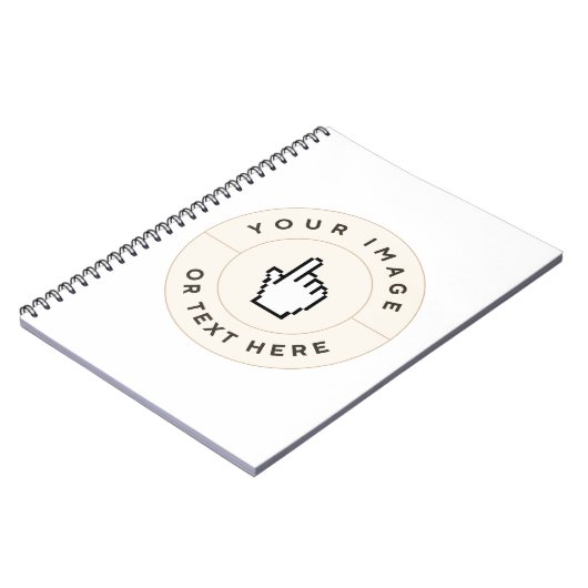 Spiral Notitieboek - Aangepast (afbeelding/tekst t (Linkerzijde)