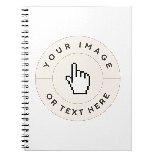 Spiral Notitieboek - Aangepast (afbeelding/tekst t (Voorkant)