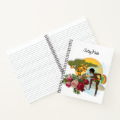 Spiral Notitieboek Afrikaanse Rozen Floral (Binnen)