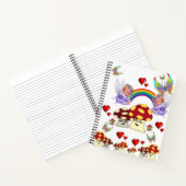 Spiral Notitieboek Angel paddenstoel Butterfly Hec (Binnen)