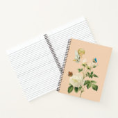 Spiral Notitieboek Beige Angel Floral Butterfly (Binnen)