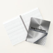 Spiral Notitieboek Bewaar handig grijs (Binnen)