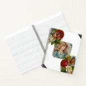 Spiral Notitieboek Butterfly Victoriaans Vrouw Flo (Binnen)