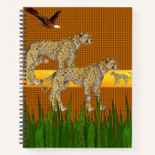 Spiral Notitieboek Cheetah (Voorkant)
