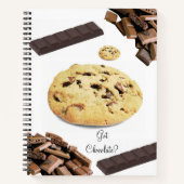 Spiral Notitieboek Chocolate Chip Cookie (Voorkant)