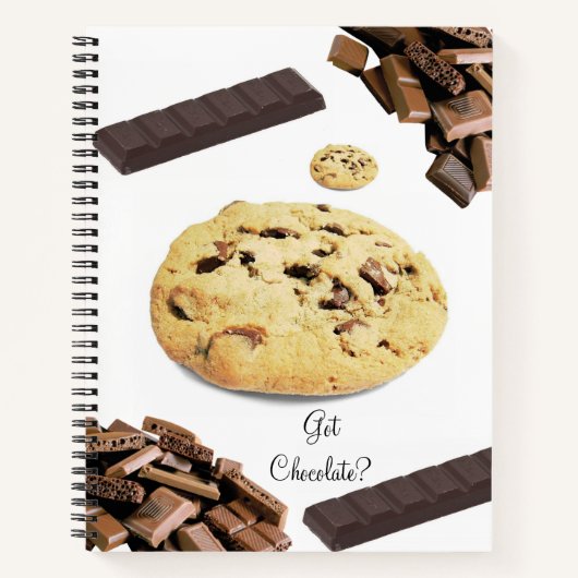 Spiral Notitieboek Chocolate Chip Cookie (Voorkant)