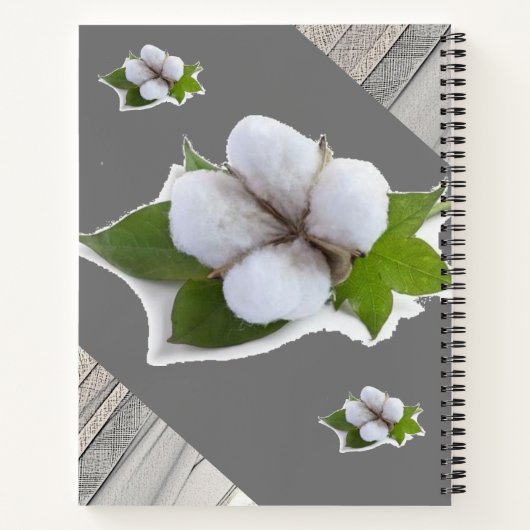Spiral Notitieboek Cotton Grey (Achterkant)