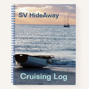 Spiral Notitieboek cruising Sailing Hideaway