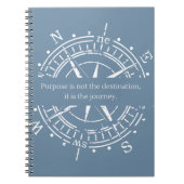 Spiral Notitieboek - Doel is niet de bestemming (Voorkant)