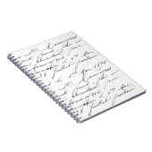 Spiral Notitieboek - Frans voorbeeld voor handschr (Rechterzijde)