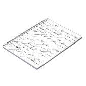 Spiral Notitieboek - Frans voorbeeld voor handschr (Linkerzijde)