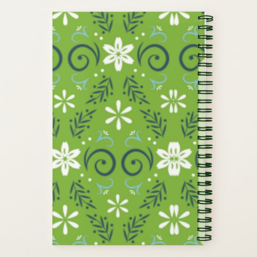Spiral Notitieboek - Geïnspireerd door groene natu (Achterkant)