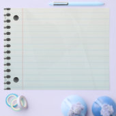 Spiral Notitieboek, gelinkt papier Flyer (Enkel)