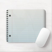 Spiral Notitieboek, gelinkt papier Muismat (Met muis)