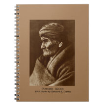 Spiral Notitieboek Geronimo door Edward S. Curtis