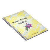 Spiral Notitieboek - Heb lef. Wees aardig. (Rechterzijde)