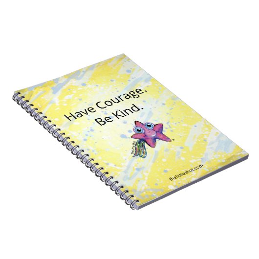 Spiral Notitieboek - Heb lef. Wees aardig. (Rechterzijde)