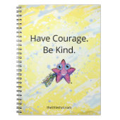 Spiral Notitieboek - Heb lef. Wees aardig. (Voorkant)