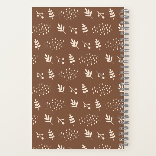 Spiral Notitieboek Herfst Beer (Achterkant)