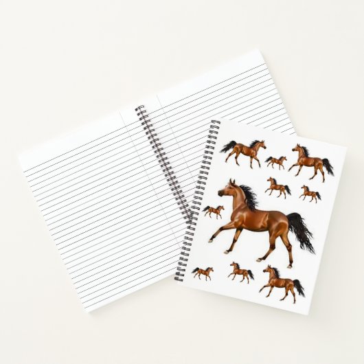 Spiral Notitieboek Horse (Binnen)