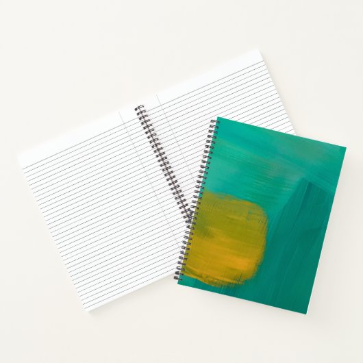 Spiral Notitieboek in Misty Sun Design (Binnen)