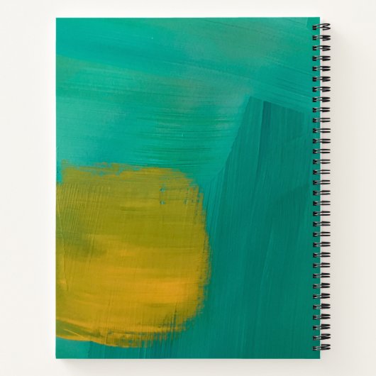 Spiral Notitieboek in Misty Sun Design (Achterkant)