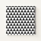 Spiral Notitieboek in moderne geometrische stijl (Achterkant)