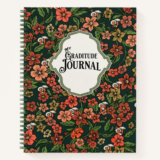 Spiral Notitieboek Journal Floral (Voorkant)