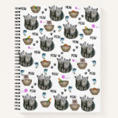 Spiral Notitieboek Kitten Meow Cat (Voorkant)