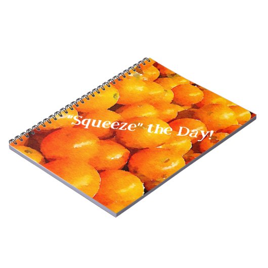 Spiral Notitieboek - Knijp de dag (Linkerzijde)