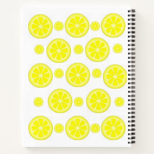 Spiral Notitieboek Lemon (Achterkant)