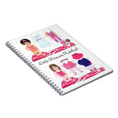 Spiral Notitieboek "Little Princess" (Rechterzijde)